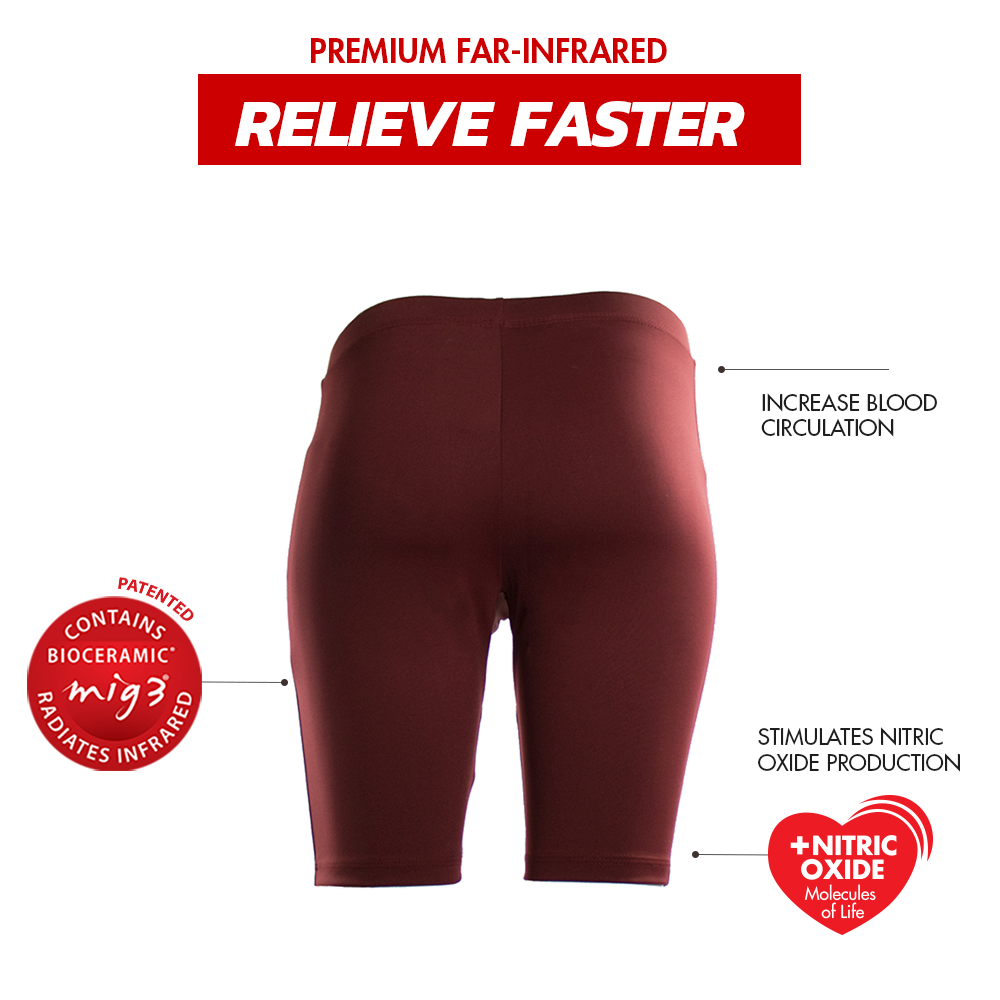 Invel® Therapeutic Basic Shorts with Bioceramic MIG3® Far-Infrared Technology - Cellulite Treatment - Invel North America