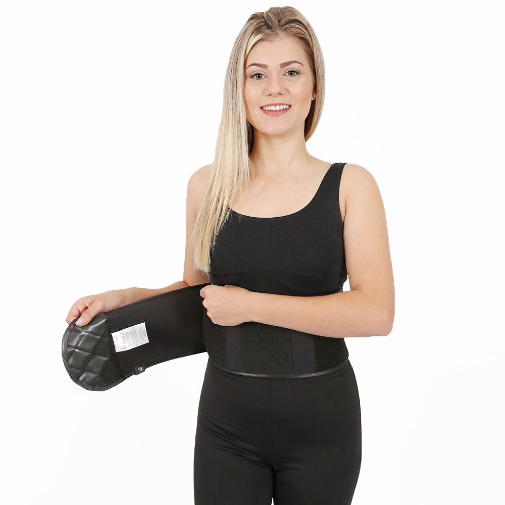 Invel® Therapeutic Recovery Abs and Lower Back Support with Bioceramic MIG3® Far-Infrared Technology - Invel North America