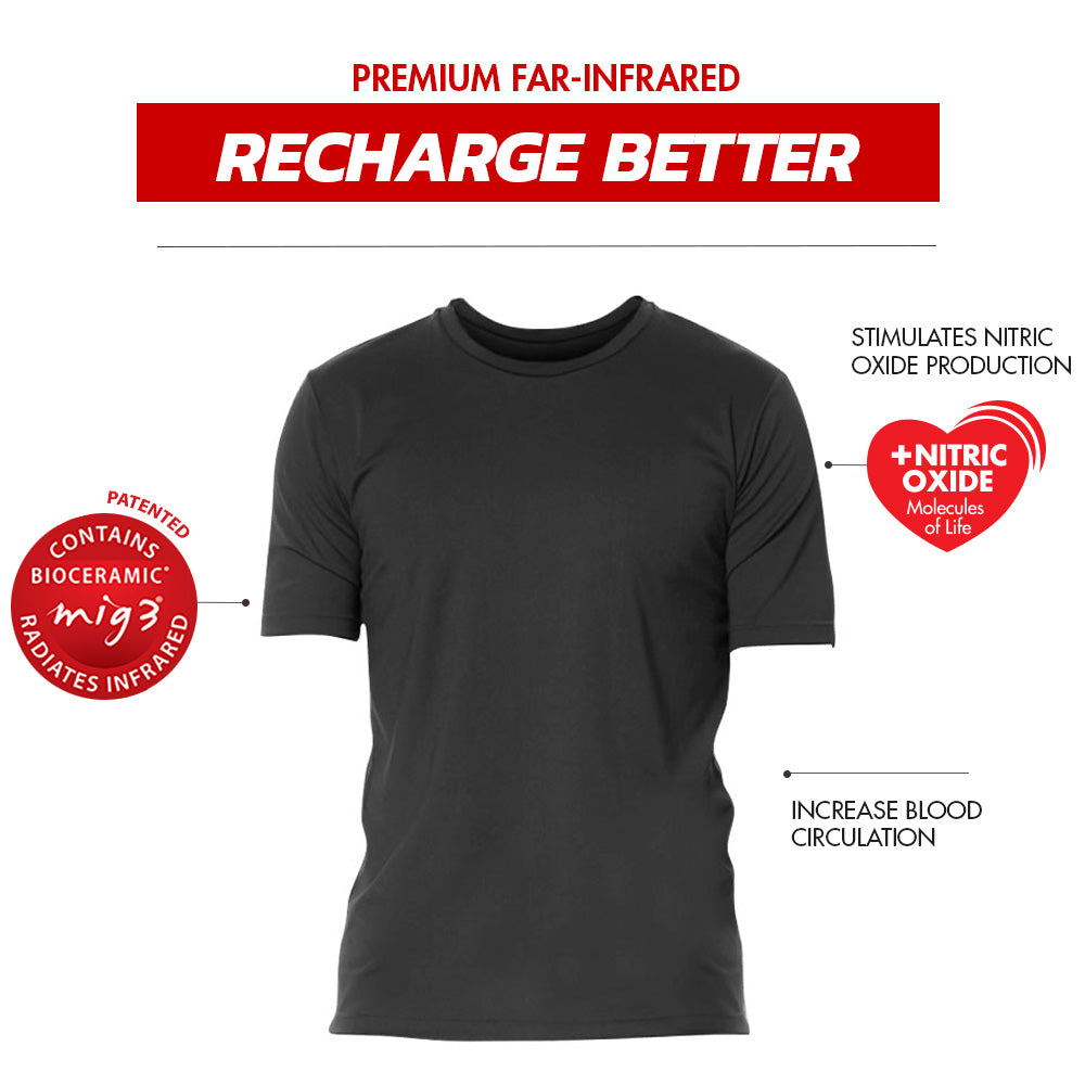 Invel® Therapeutic Flat Shirt with Bioceramic MIG3® Far-Infrared Technology - Invel North America