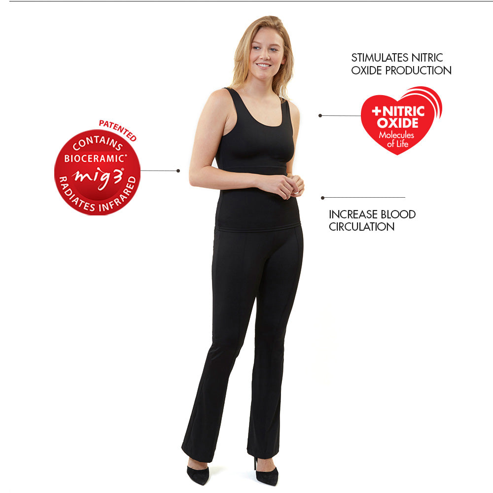 Invel® Therapeutic Active Tank Top Whith Bioceramic MIG3® Far-Infrared Technology - Invel North America