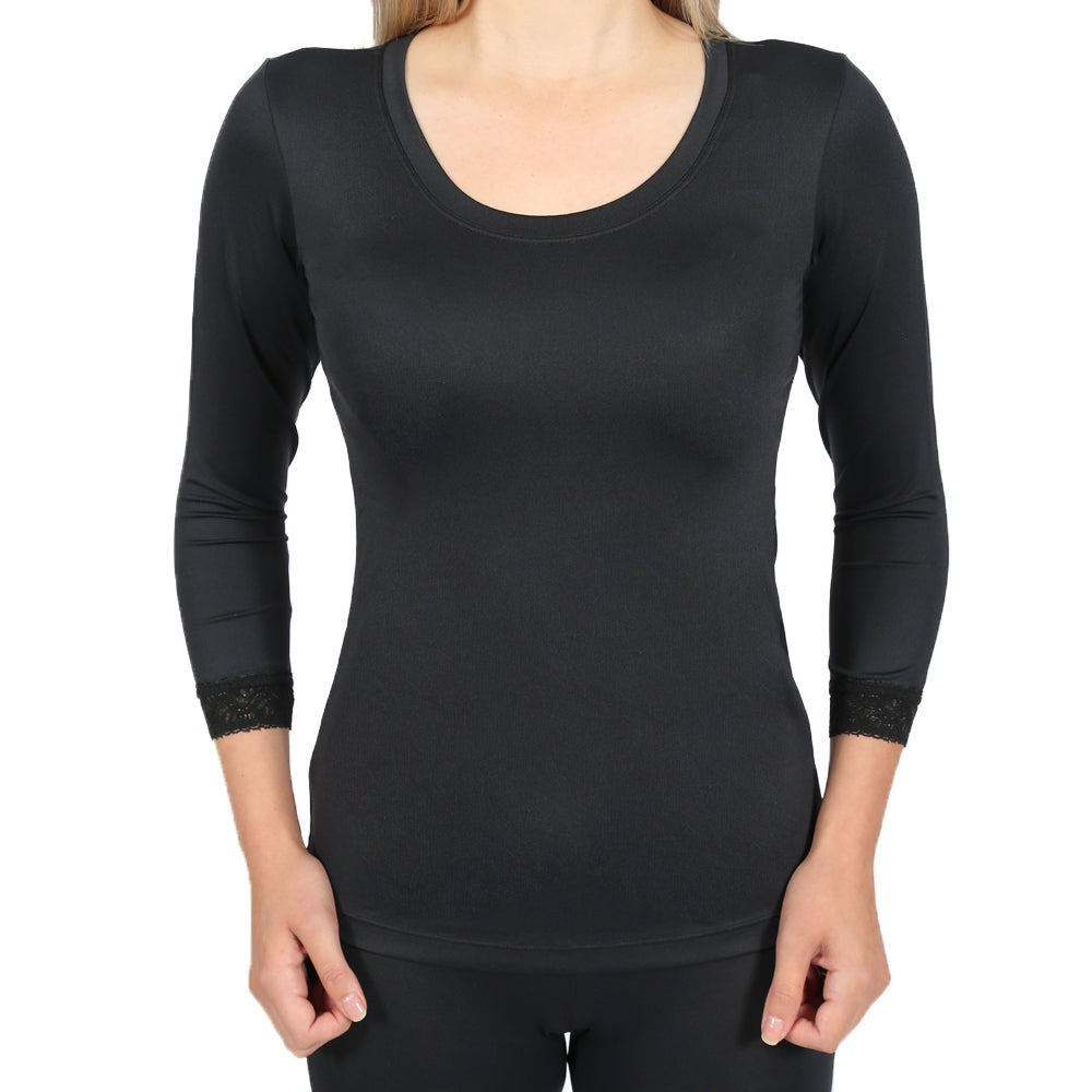 Invel® Inner 3/4 Sleeve Women's T-Shirt - Invel North America