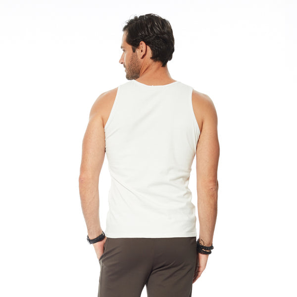 Invel® Active Tank Top Tropical Wear Basic - Men with Bioceramic MIG3® Far-Infrared Technology - Invel North America