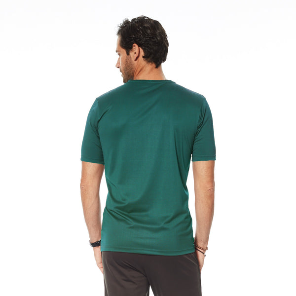 Invel® Lounge Flat Men's T-Shirt - Short Sleeve with Bioceramic MIG3® Far-Infrared Technology - Invel North America