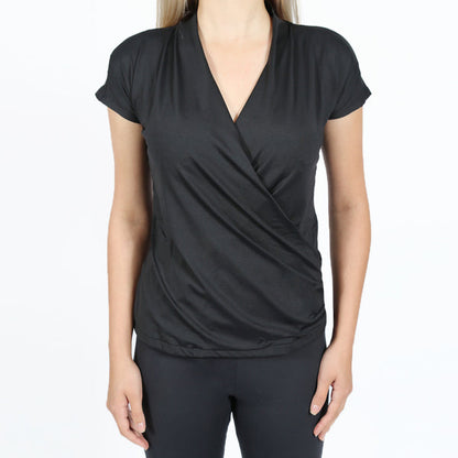 Invel® Women's Braided Blouse - Short Sleeve - Invel North America