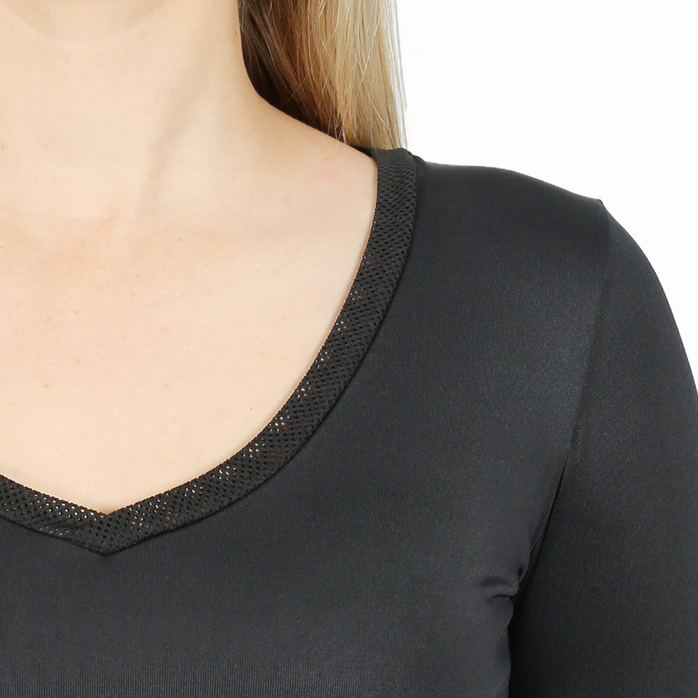 Invel Functional OTI Long Sleeve V-Neck Women's T-Shirt - Invel North America