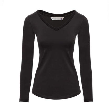 Women's V-Neck Long Sleeve Functional Actiive OTI Shirt - Invel North America