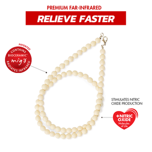 Invel® Far-Infrared 24-inch Bead Necklace - Invel North America