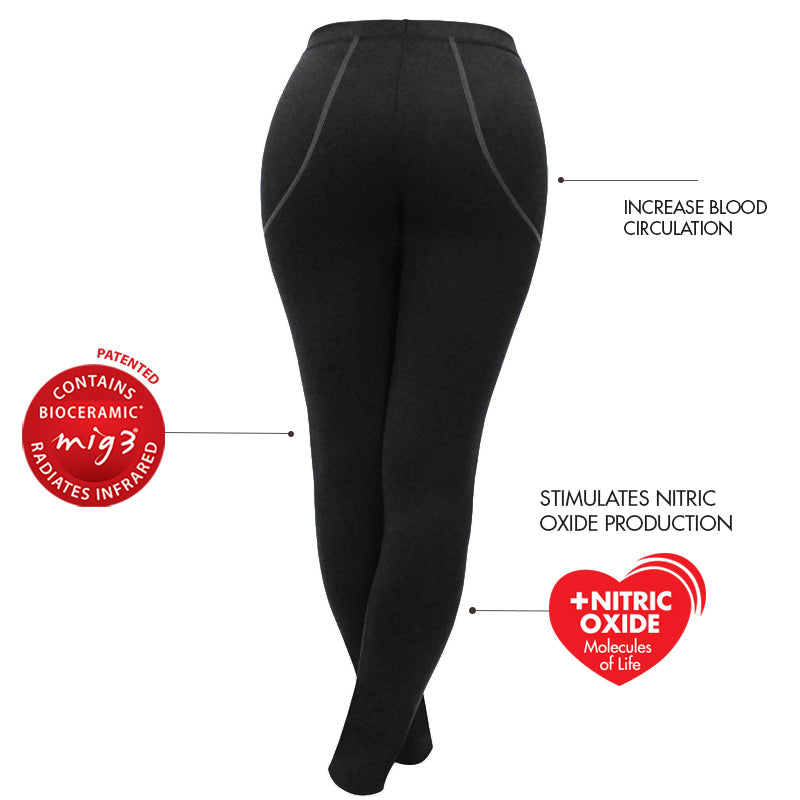 Circulation Leggings for Men  Far Infrared Thermal Long Bottoms Pants –