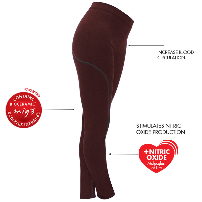 Invel® Therapeutic OTI Active Intelligent Touch Legging Pants with Bioceramic MIG3® Far-Infrared Technology - Invel North America