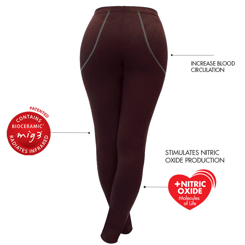 Invel® Therapeutic OTI Active Intelligent Touch Legging Pants with Bioceramic MIG3® Far-Infrared Technology - Invel North America