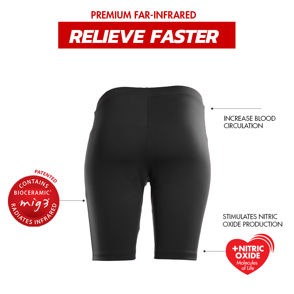 Invel®  Therapeutic Basic Shorts with Bioceramic MIG3® Far-Infrared Technology - Cellulite Treatment - Invel North America