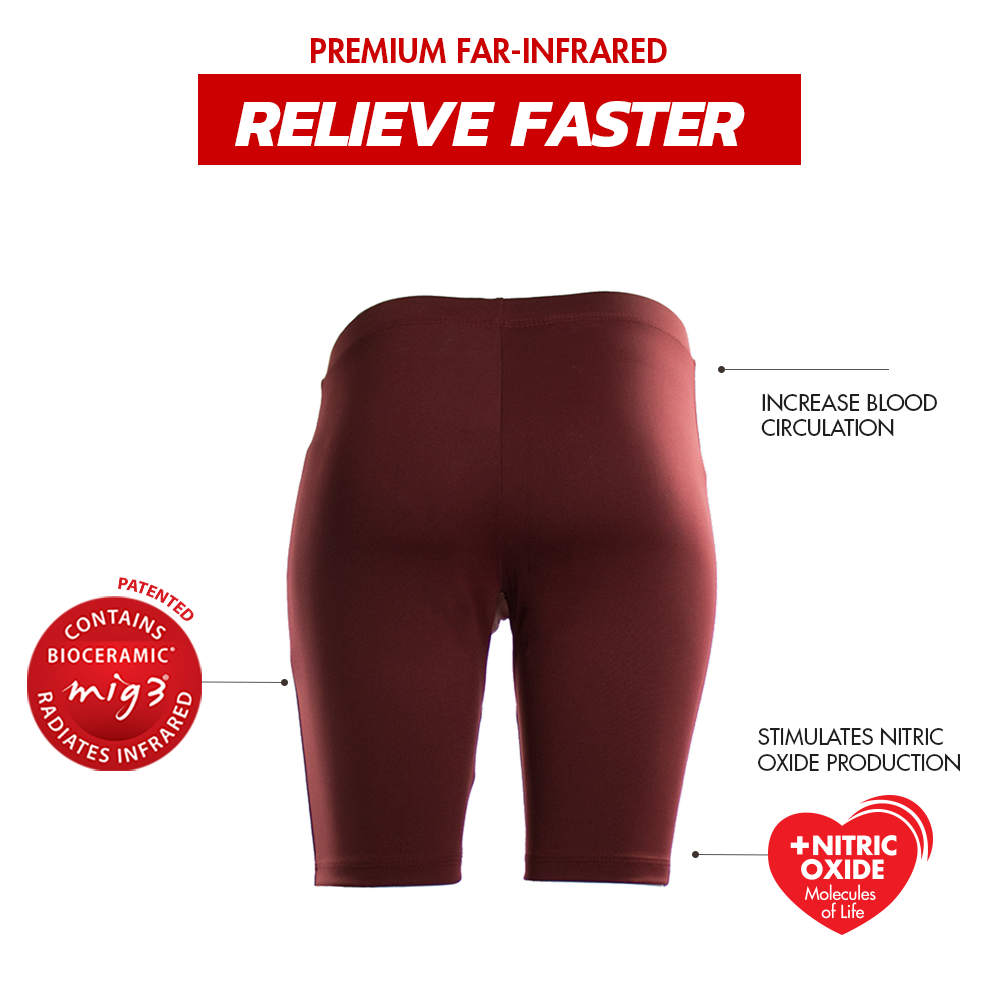 Invel®  Therapeutic Basic Shorts with Bioceramic MIG3® Far-Infrared Technology - Cellulite Treatment - Invel North America