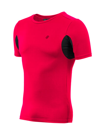 Invel® Therapeutic Men's Short Sleeve Sport Active Wear Shirt with Bioceramic MIG3® Far-Infrared Technology - Invel North America