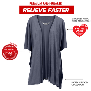 Invel's  Far-Infrared Cardigan - Far-Infrared Short-Sleeve Cardigan - Invel North America