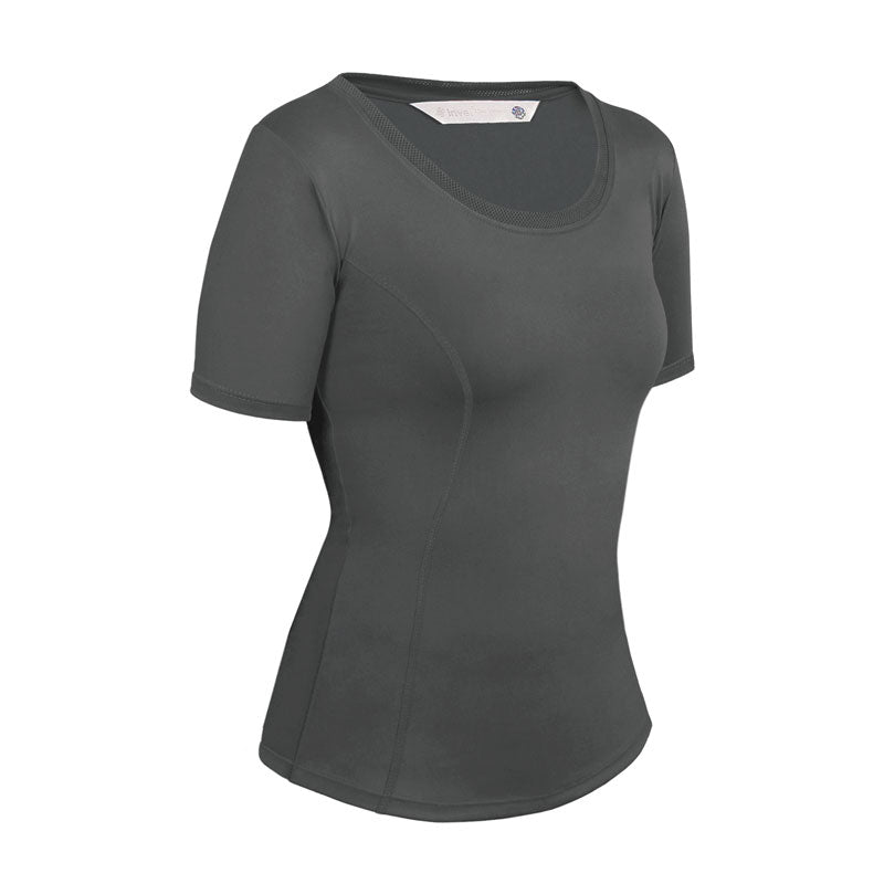 Invel® Therapeutic Fem Short Sleeve OTI Shirt Whith Bioceramic MIG3® Far-Infrared Technology - Invel North America
