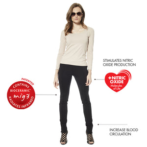 Far-Infrared Skinny Pants – Far-Infrared Dress Pants - Infrared Women's Dress Pants - Invel North America