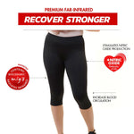 Invel Therapeutic Recovery Women's Capri with Bioceramic MIG3 Far-Infrared Technology - Cellulite Treatment - Invel North America